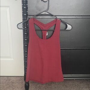 Lululemon Athletica Deep Red Tank Top